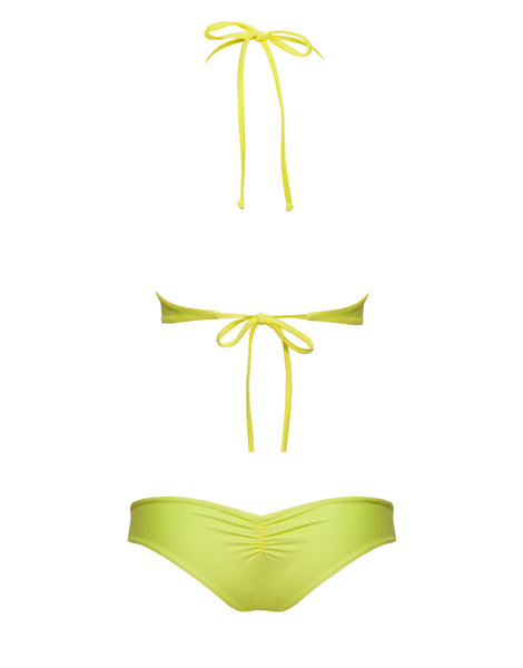 REVERSIBLE SURF TOP - MINT YELLOW